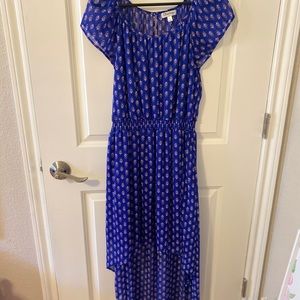 Women’s size L high low dress